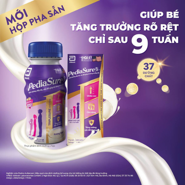 Sữa Abbott Pediasure Sữa Abbott Pediasure