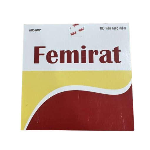 Thuốc Femirat (Hộp 10 vỉ x 10 viên)