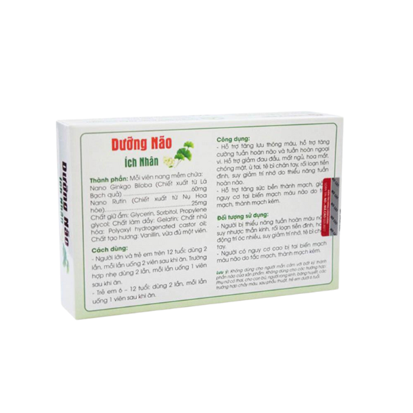 Viên uống Dưỡng Não Ích Nhân Viên uống Dưỡng Não Ích Nhân