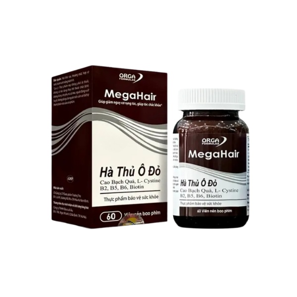 Viên uống Megahair Hà Thủ Ô Đỏ Viên uống Megahair Hà Thủ Ô Đỏ