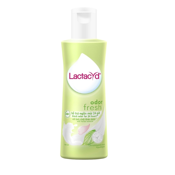 dung-dich-ve-sinh-phu-nu-lactacyd-odor-fresh-la-trau-(chai-150ml) Dung dịch vệ sinh phụ nữ Lactacyd Odor Fresh lá trầu (chai 150ml)