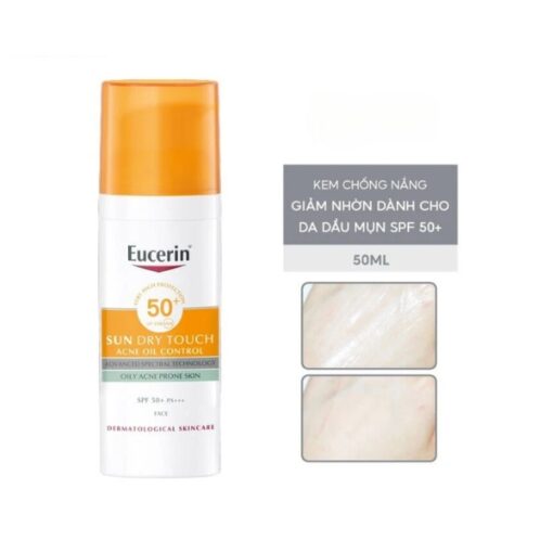 kem chong nang kiem soat nhon eucerin sun dry touch cc oil control spf 50 tuyp 50ml 2