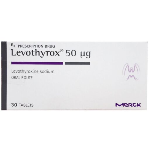 Levothyrox 50mcg điều trị bướu giáp, suy giáp (hộp 3 vỉ x 10 viên)