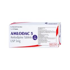 thuoc amlodac 5mg dieu tri tang huyet ap hop 10 vi x 10 vien 2