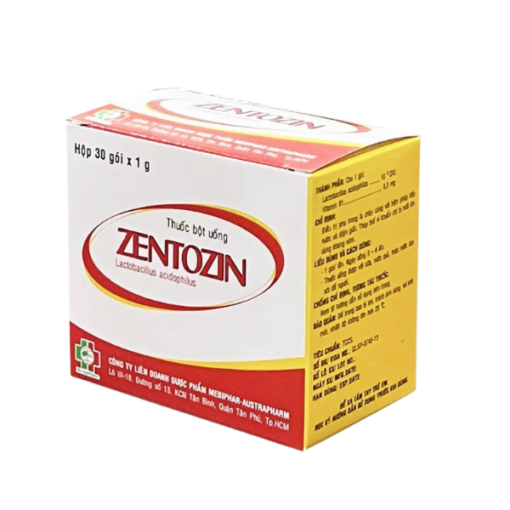 Thuốc bột uống Zentozin (Hộp 30 gói x 1g)