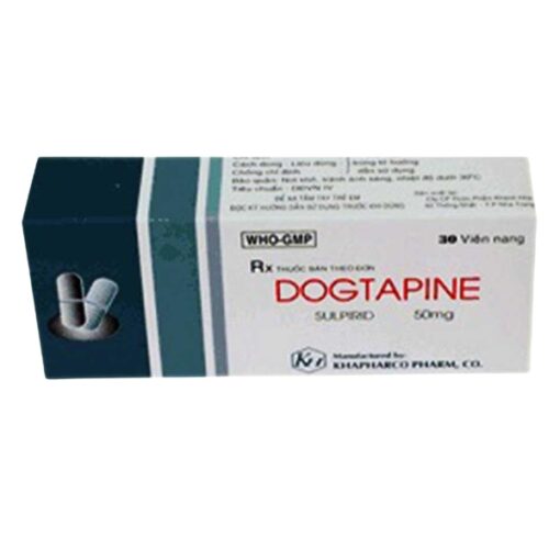 Thuốc Dogtapine điều trị ngắn ngày chứng lo âu (hộp 30 viên)