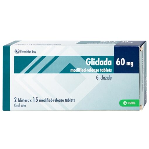 Thuốc Gliclada 60mg điều trị đái tháo đường tuýp 2 (hộp 2 vỉ x 15 viên)