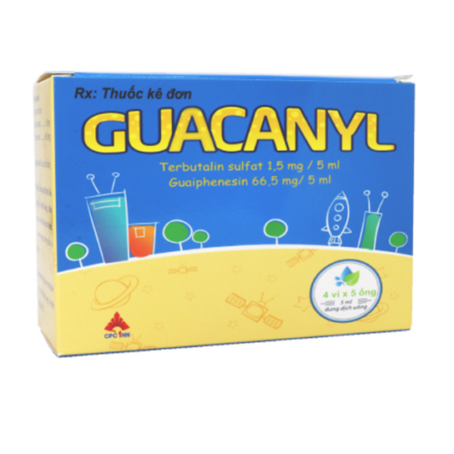 Thuốc Guacanyl (Hộp 4 vỉ x 5 ống)