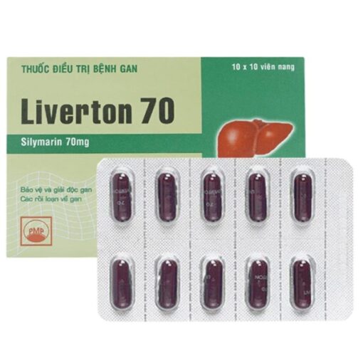 thuoc liverton 70mg ho tro dieu tri chuc nang gan hop 100 vien 1