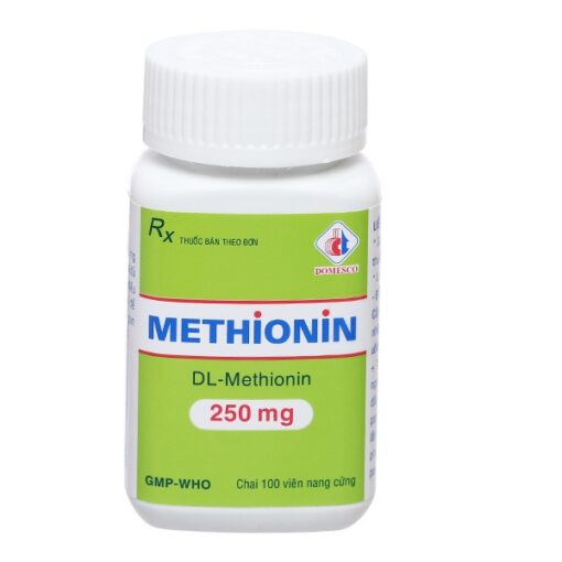 thuoc methionin 250mg dieu tri qua lieu paracetamol hop 100 vien 1