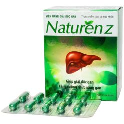Viên uống Naturen Z hỗ trợ giải độc gan và tăng cường bảo vệ gan (hộp 100 viên)