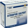 Dung dịch tiêm Atropin Sulphat HD Pharma điều trị chống co thắt đường tiêu hóa (hộp 100 ống)
