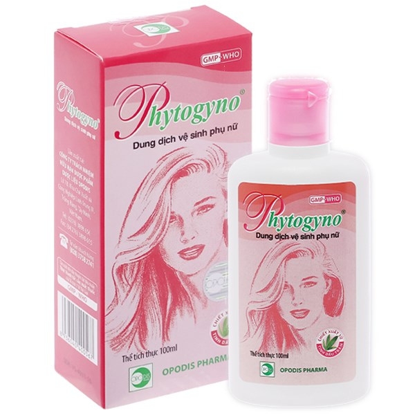 Dung dịch vệ sinh phụ nữ Phytogyno ngừa viêm âm đạo (chai 100ml)