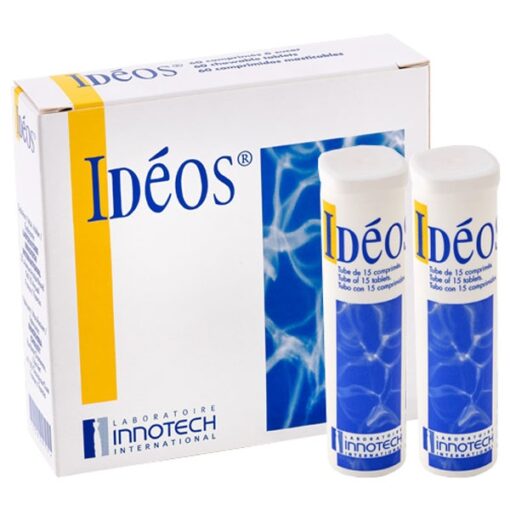 Ideos 500mg/400IU bổ sung Calci và Vitamin D (hộp 60 viên)