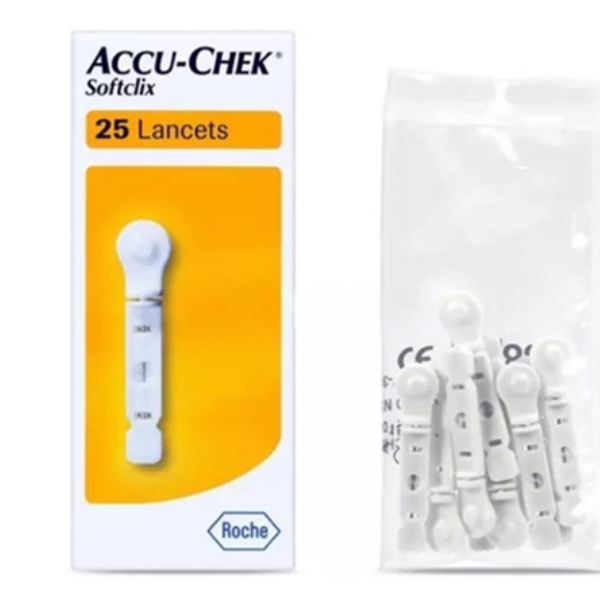 Kim lấy máu Accu-Chek Softclix (hộp 25 que)
