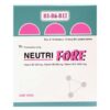 Neutri Fore điều trị viêm, đau thần kinh, thiếu máu ác tính (hộp 100 viên)