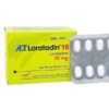 Thuốc A.T Loratadin 10mg điều trị viêm mũi dị ứng (hộp 100 viên)