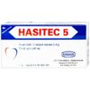 Thuốc Hasitec 5 điều trị tăng huyết áp, suy tim (hộp 3 vỉ x 10 viên)