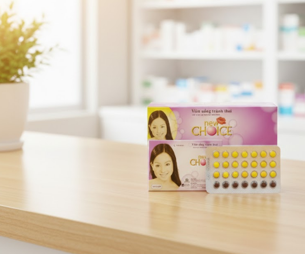 Thuốc New Choice tránh thai hàng ngày (Hộp 1 vỉ x 28 viên)