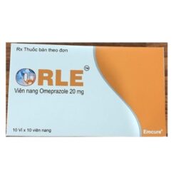 Thuốc Orle điều trị và dự phòng tái phát loét dạ dày - tá tràng (hộp 10 vỉ x 10 viên)