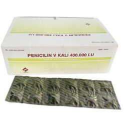 Thuốc Penicilin Kali V 400000 IU điều trị, dự phòng nhiễm khuẩn (hộp 100 viên)