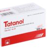 Thuốc Tatanol 500mg giảm đau, hạ sốt (hộp 100 viên)