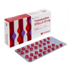 Thuốc Trimetazidine Stella 20mg điều trị đau thắt ngực (hộp 6 vỉ x 10 viên)