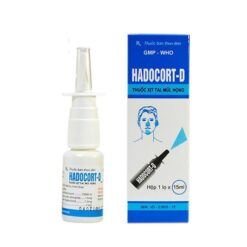 Thuốc xịt mũi Hadocort D điều trị viêm mũi dị ứng, viêm xoang (lọ 15ml)