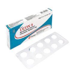 Viên uống Ucon 5 điều trị hen suyễn mạn tính (hộp 3 vỉ x 10 viên)