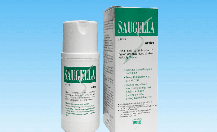 Dung dịch vệ sinh phụ nữ Saugella Attiva Ý (100ml)