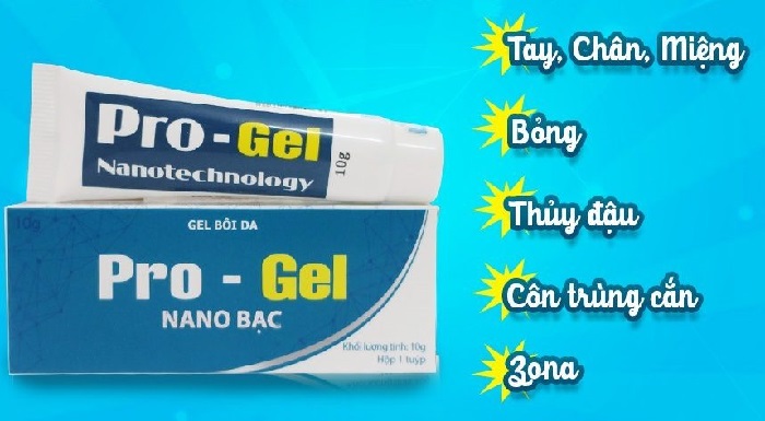 Gel bôi da Pro Gel Nano làm lành vết thương nhanh chóng (10g)