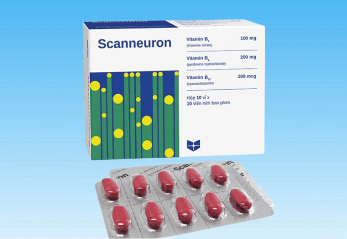 Thuốc Scanneuron Stella điều trị các rối loạn về hệ thần kinh (10 vỉ x 10 viên)