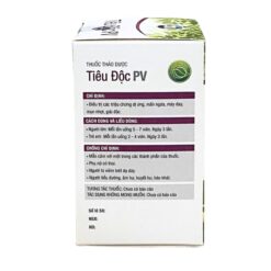 Thuốc Tiêu Độc PV điều trị dị ứng (Lọ 60 viên)