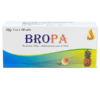 Viên uống Bropa ( Bromelain 50mg + Alphachymotrypsin 4.200 ) (3 vỉ x 10 viên)