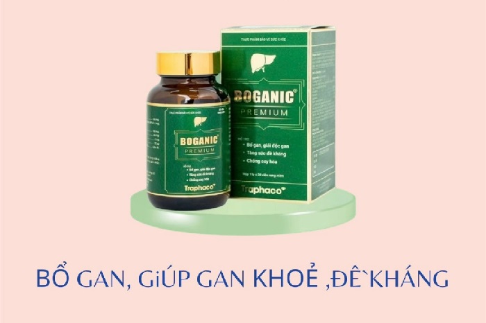 Viên uống Boganic Premium Traphaco hỗ trợ bảo vệ và tăng cường chức năng gan (30 viên)