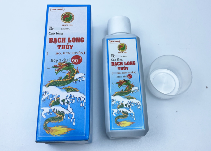 Cao lỏng Bạch Long Thủy điều trị ho, hen suyễn (90ml)
