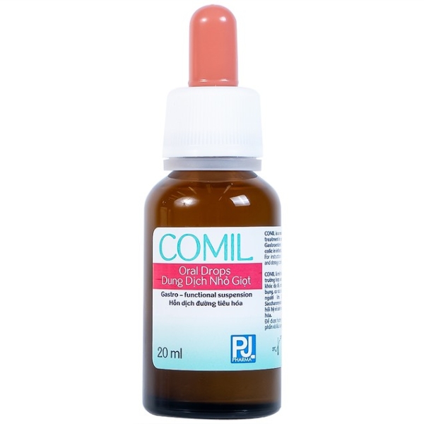 Dung dịch nhỏ giọt Comil cải thiện hệ tiêu hóa ở trẻ (Chai 20ml) Dung dịch nhỏ giọt Comil cải thiện hệ tiêu hóa ở trẻ (Chai 20ml)
