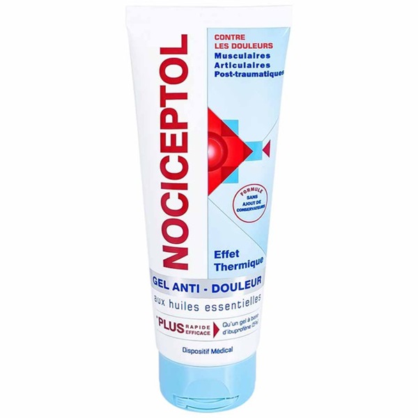 Gel bôi ngoài da Nociceptol Gel Anti-Douleur giảm đau (Tuýp 120ml) Gel bôi ngoài da Nociceptol Gel Anti-Douleur giảm đau (Tuýp 120ml)