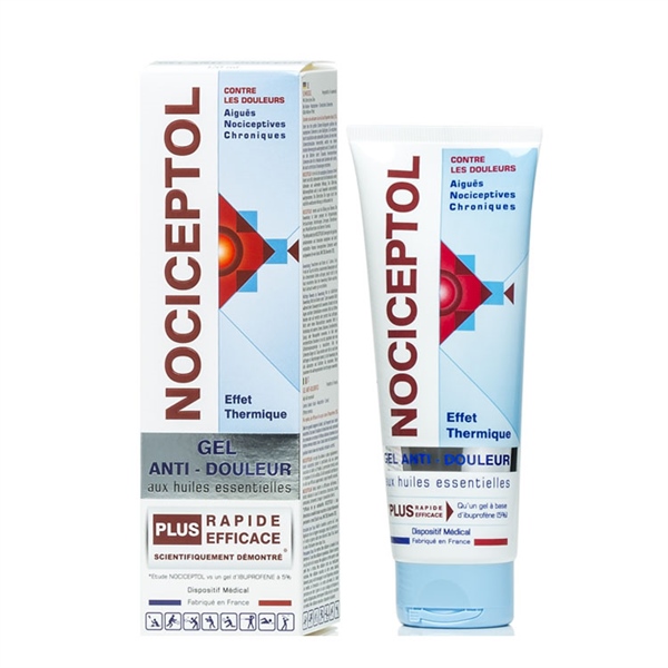 Gel bôi ngoài da Nociceptol Gel Anti-Douleur giảm đau (Tuýp 120ml) Gel bôi ngoài da Nociceptol Gel Anti-Douleur giảm đau (Tuýp 120ml)
