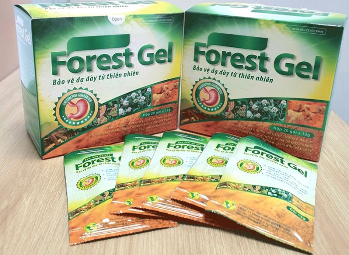 Gel Forest Napharco giảm các tổn thương dạ dày, tá tràng (20 gói x 12g)