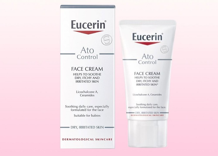 Kem dưỡng da mặt Eucerin AtoControl Face Cream giảm khô, ngứa và mẩn đỏ (50ml)