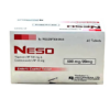 Thuốc Neso 500mg/20mg Aristopharma giảm triệu chứng của viêm xương khớp (10 vỉ x 4 viên)