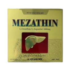 Viên nang mềm Mezathin 500mg Hataphar điều trị các bệnh về gan, chán ăn, mệt mỏi (12 vỉ x 5 viên)