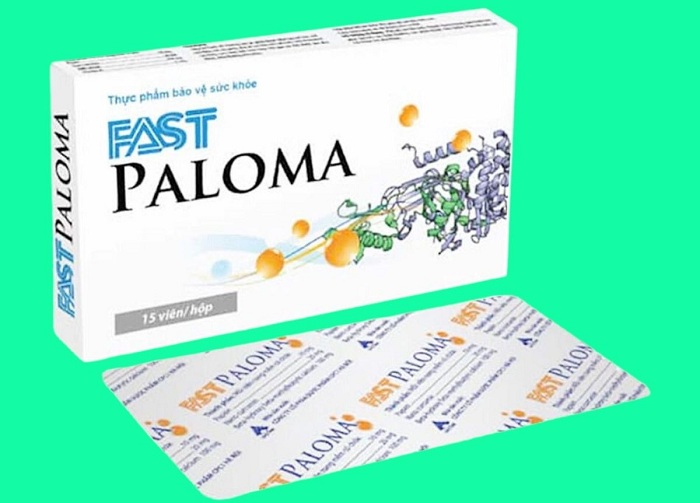 Viên uống hỗ trợ tăng đề kháng, làm lành vết Fast Paloma (Hộp 15 viên)