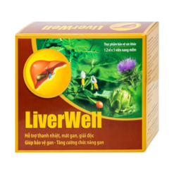 Viên uống LiverWell Navi hỗ trợ thanh nhiệt, mát gan, giải độc (12 vỉ x 5 viên)