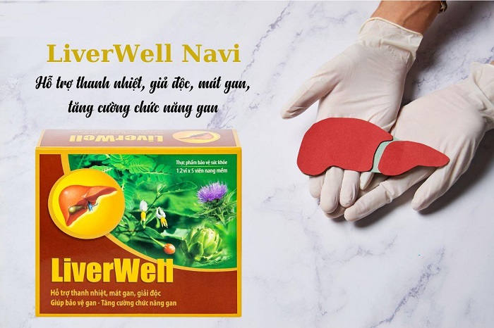 Viên uống LiverWell Navi hỗ trợ thanh nhiệt, mát gan, giải độc (12 vỉ x 5 viên)