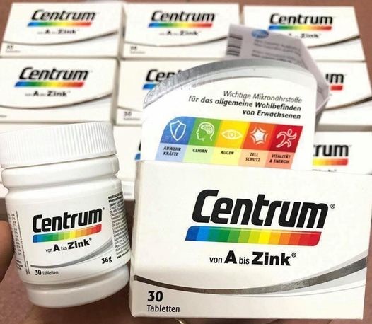 Vitamin tổng hợp Centrum von A bis Zink bổ sung Vitamin và khoáng chất cho cơ thể (30 viên)