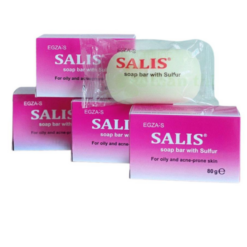 Xà phòng giúp làm sạch và tẩy nhờn da SALIS Soap Bar (hộp 80g)