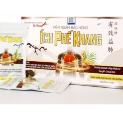 Ích phế khang – Viên ngậm ho cho người bị đau rát, khan tiếng