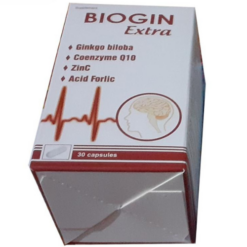 Viên uống Biogin Extra hỗ trợ sức khỏe não bộ và tim mạch hiệu quả